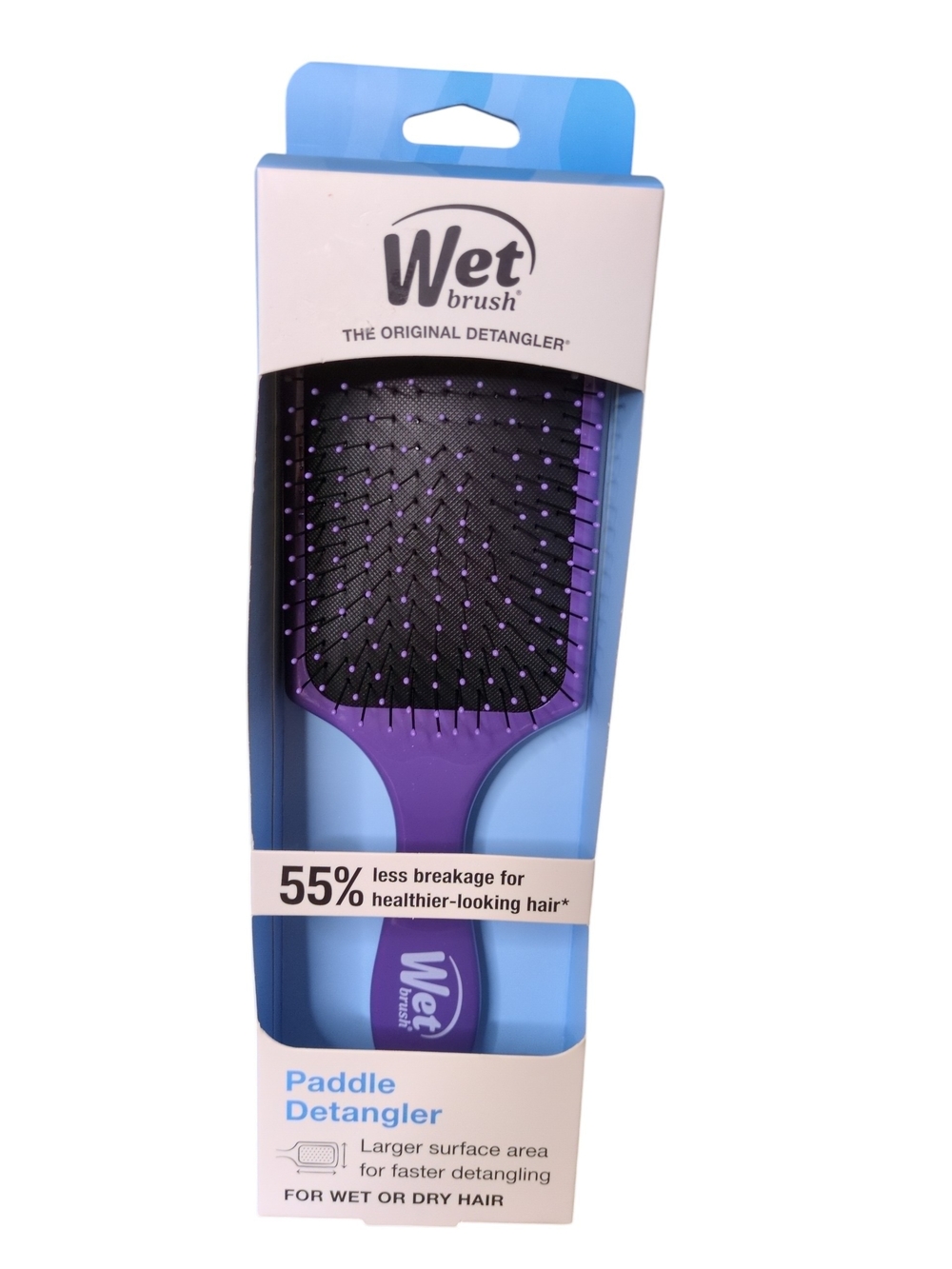 Wet Brush Purple Paddle Detangler